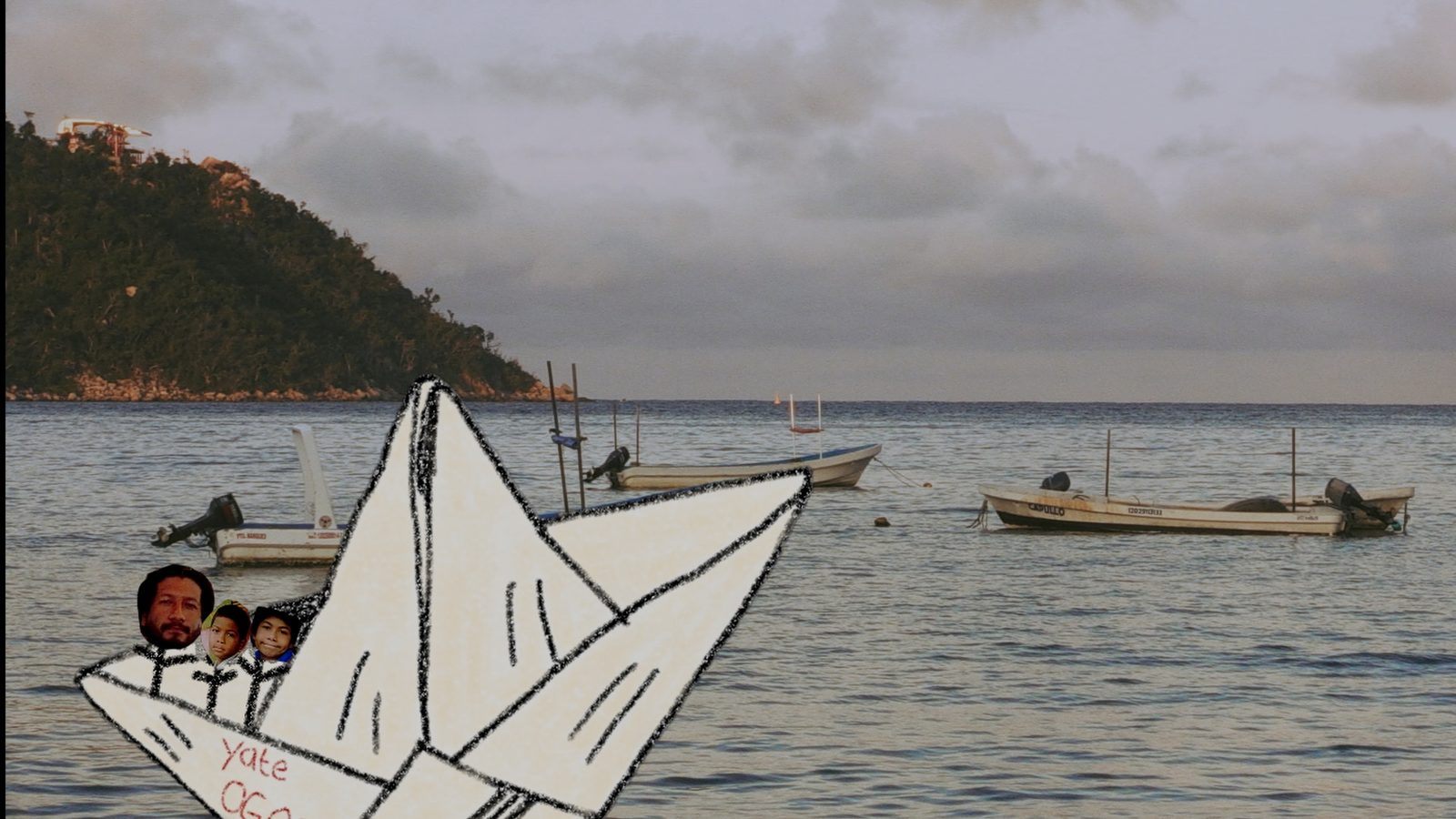 Fotograma de Dos pequeños tiburones